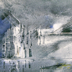 Nchtliche Metropole in Eis (Ausschnitt) / Metropoli notturna ghiacciata (Inquadratura) / Nocturnal Metropolis Ice Covered (Detail), l, 2011, 40x50